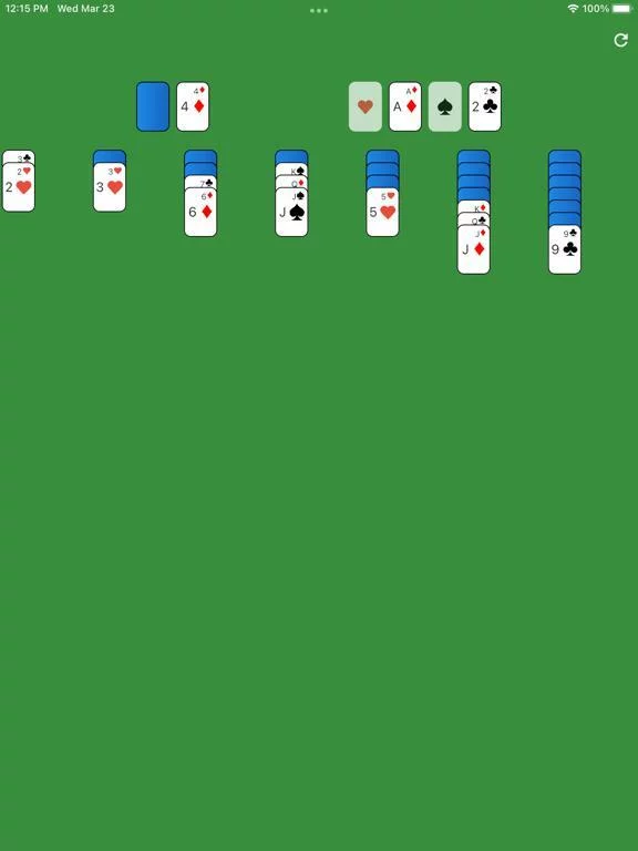 Изображение игры: Solitaire - with no ads
