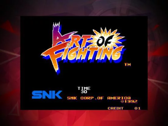Изображение игры: ART OF FIGHTING ACA NEOGEO