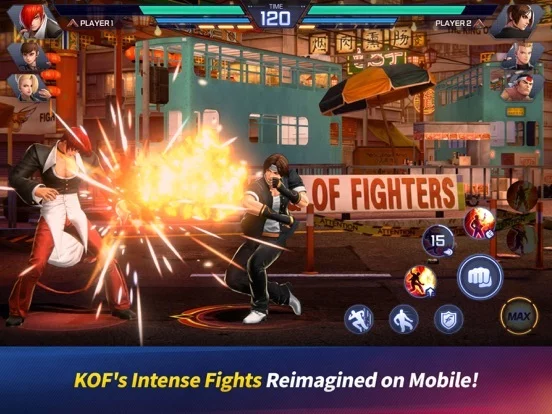 Изображение игры: The King of Fighters ARENA