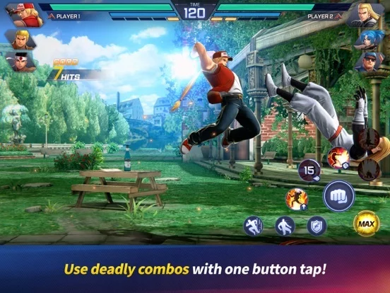 Изображение игры: The King of Fighters ARENA