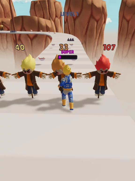 Изображение игры: Fighters Run