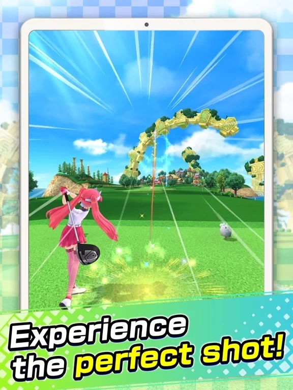 Изображение игры: NEKO GOLF -Anime GOLF