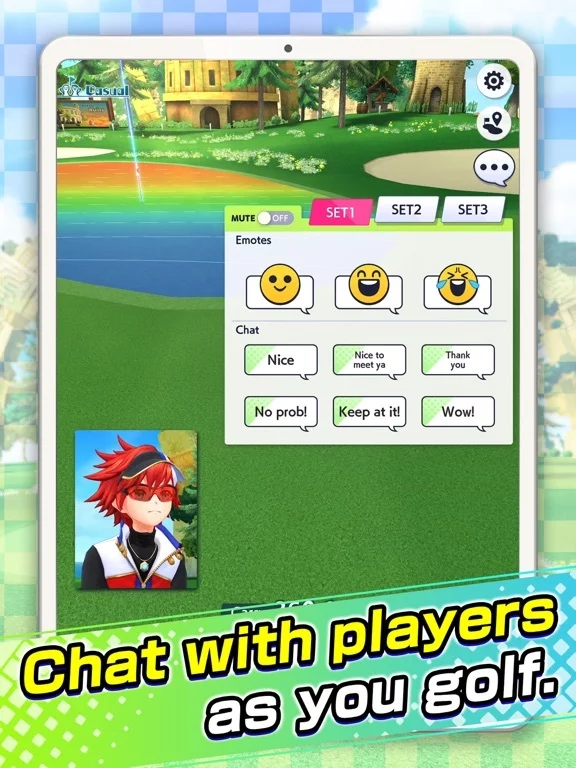 Изображение игры: NEKO GOLF -Anime GOLF