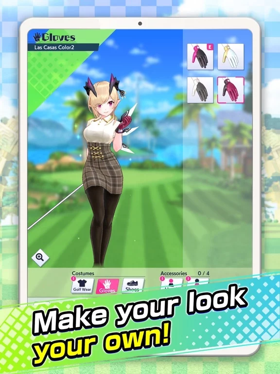 Изображение игры: NEKO GOLF -Anime GOLF