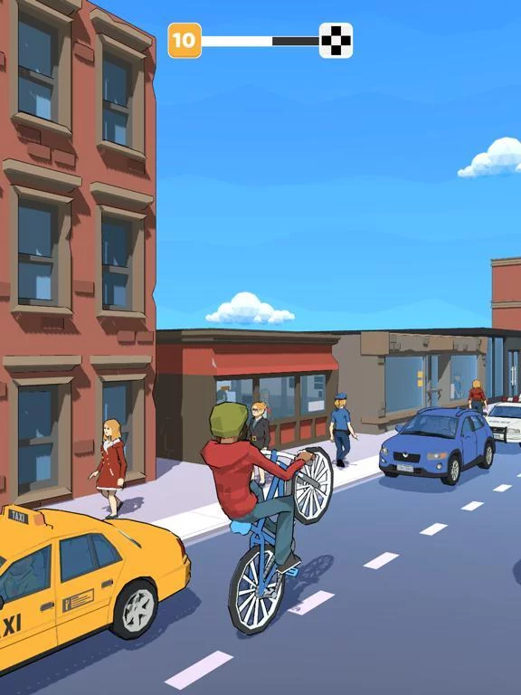 Изображение игры: Wheelie Up
