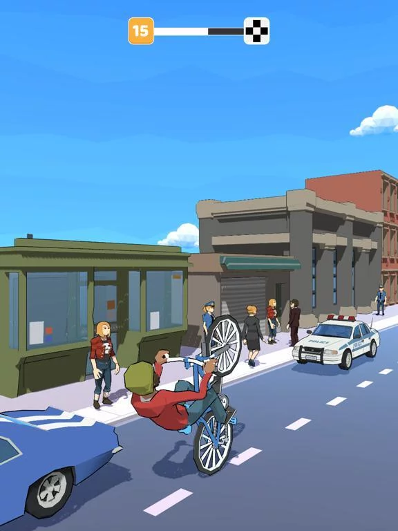 Изображение игры: Wheelie Up