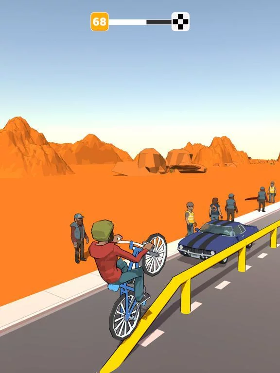 Изображение игры: Wheelie Up