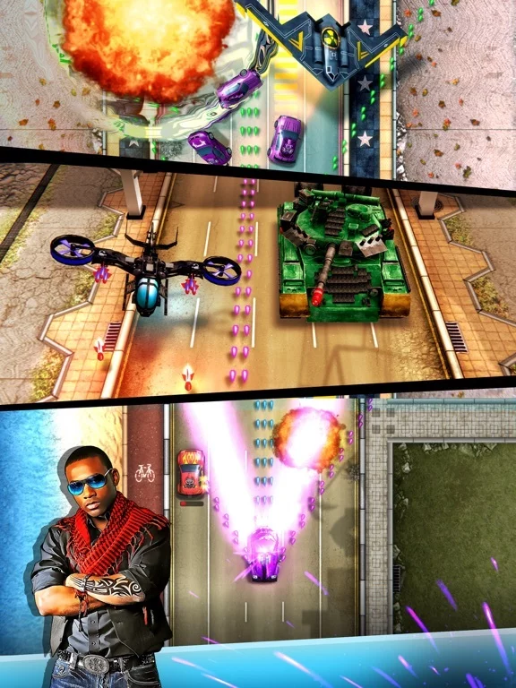 Изображение игры: Chaos Road - Combat Car Racing