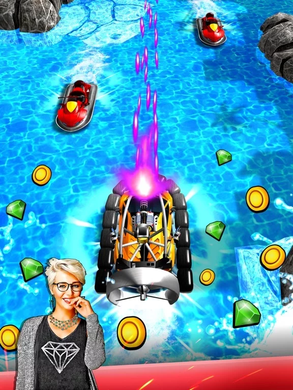 Изображение игры: Chaos Road - Combat Car Racing
