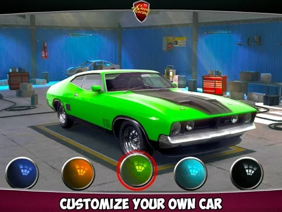Изображение игры: Classic Racing Car Game