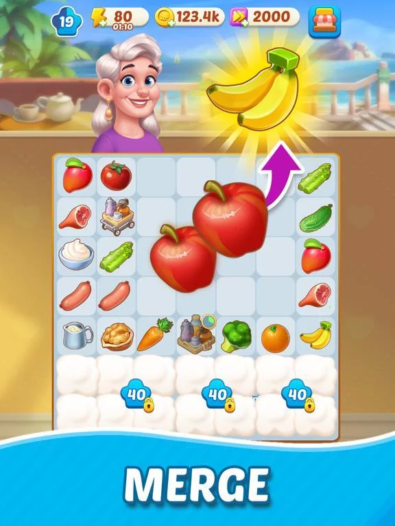 Изображение игры: Merge Cooking:Theme Restaurant