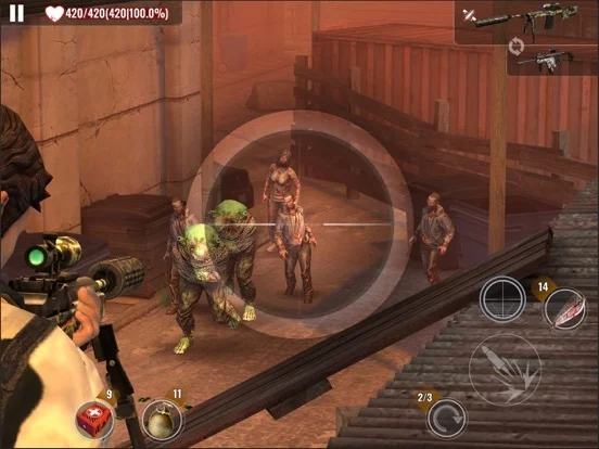 Изображение игры: ZOMBIE HUNTER: Offline Games