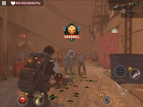 Изображение игры: ZOMBIE HUNTER: Offline Games