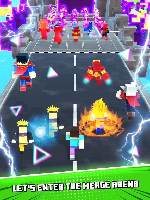 Изображение игры: Hero Craft Merge: Run & Battle