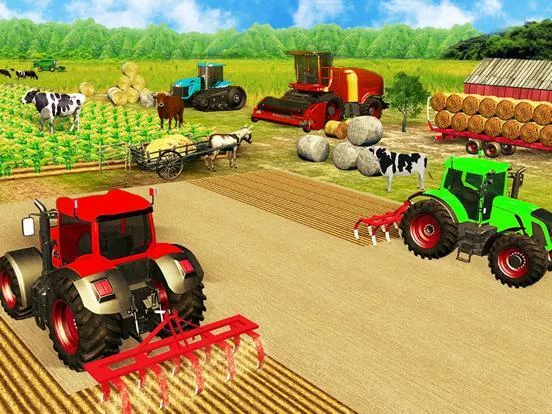 Изображение игры: Tractor Farming Simulator 22