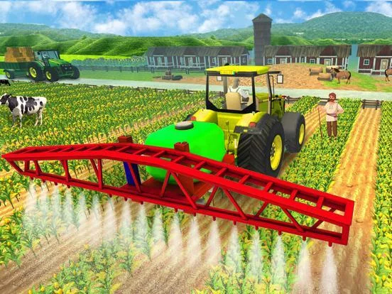 Изображение игры: Tractor Farming Simulator 22