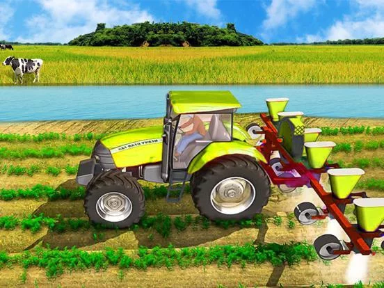 Изображение игры: Tractor Farming Simulator 22
