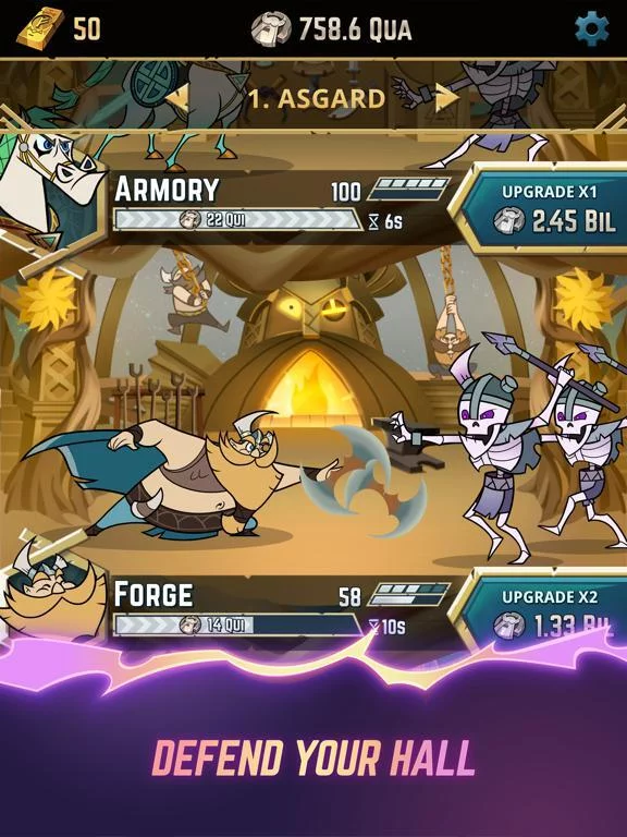 Изображение игры: Viking Gods - Idle Tap Game