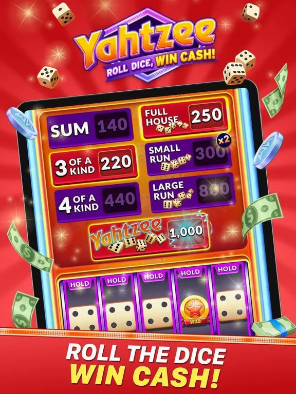 Изображение игры: Yahtzee: Roll Dice, Win Cash