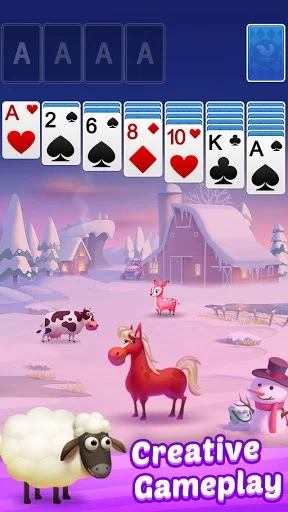 Изображение игры: Solitaire - My Farm Friends