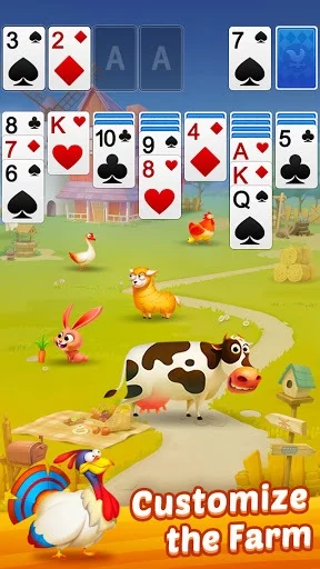 Изображение игры: Solitaire - My Farm Friends