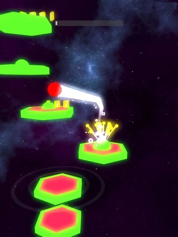 Изображение игры: Jump Ball - Tiles Hop Ball