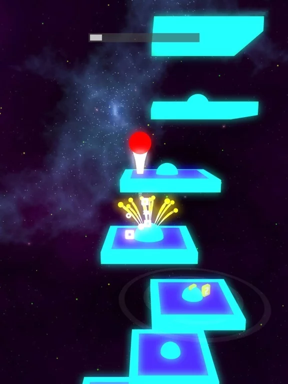 Изображение игры: Jump Ball - Tiles Hop Ball