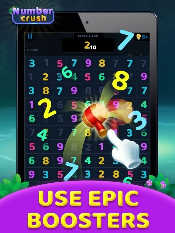 Изображение игры: Number Crush: Match Ten Puzzle