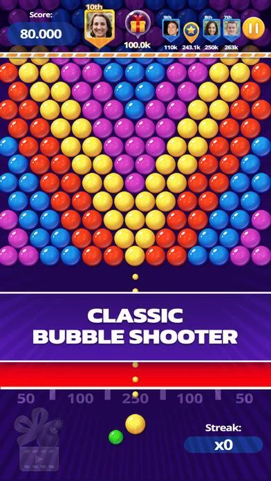 Изображение игры: Bubble Shooter Pro: Ball Blast