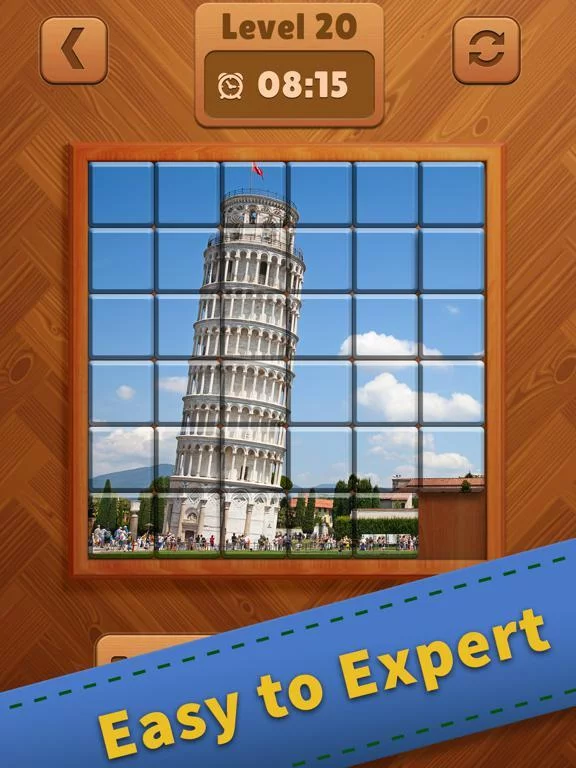 Изображение игры: Classic Number Jigsaw