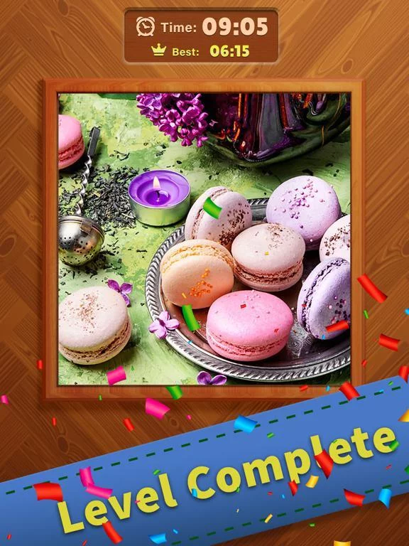 Изображение игры: Classic Number Jigsaw