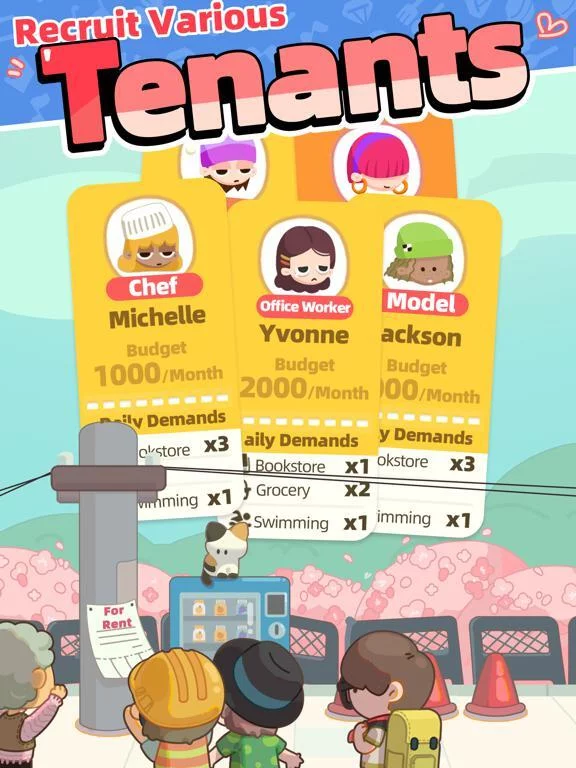 Изображение игры: Rent Please! Landlord Sim