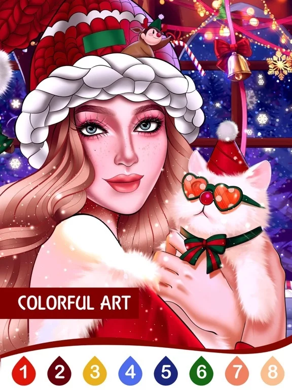 Изображение игры: Paint Color: Paint by Number