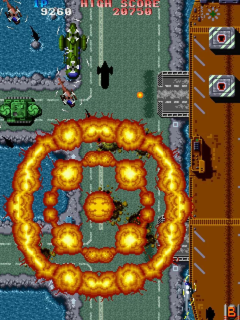 Изображение игры: Twin Cobra (new)