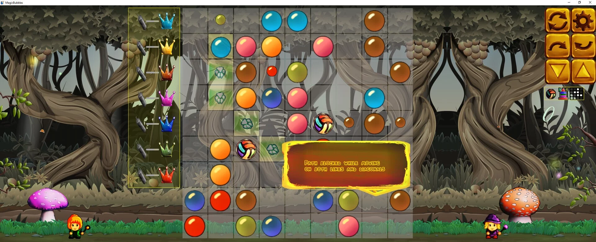 Изображение игры: Magic Bubbles