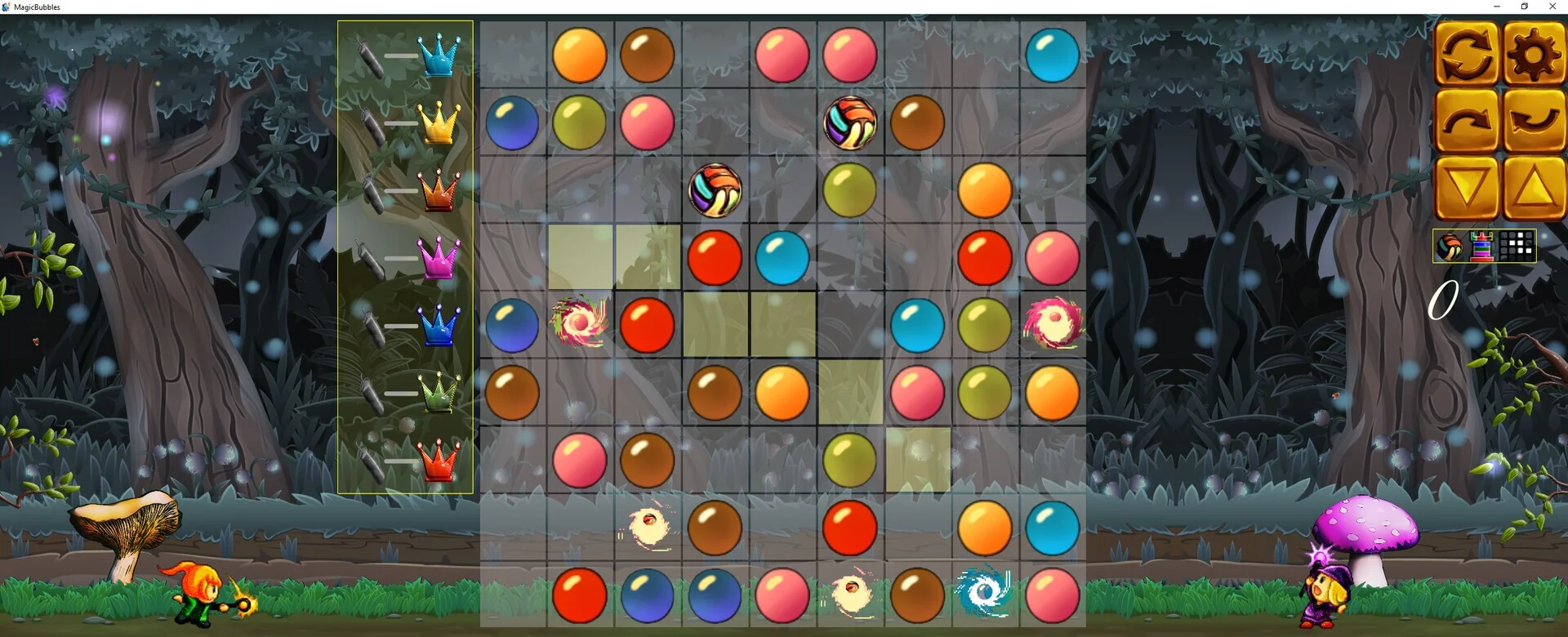 Изображение игры: Magic Bubbles