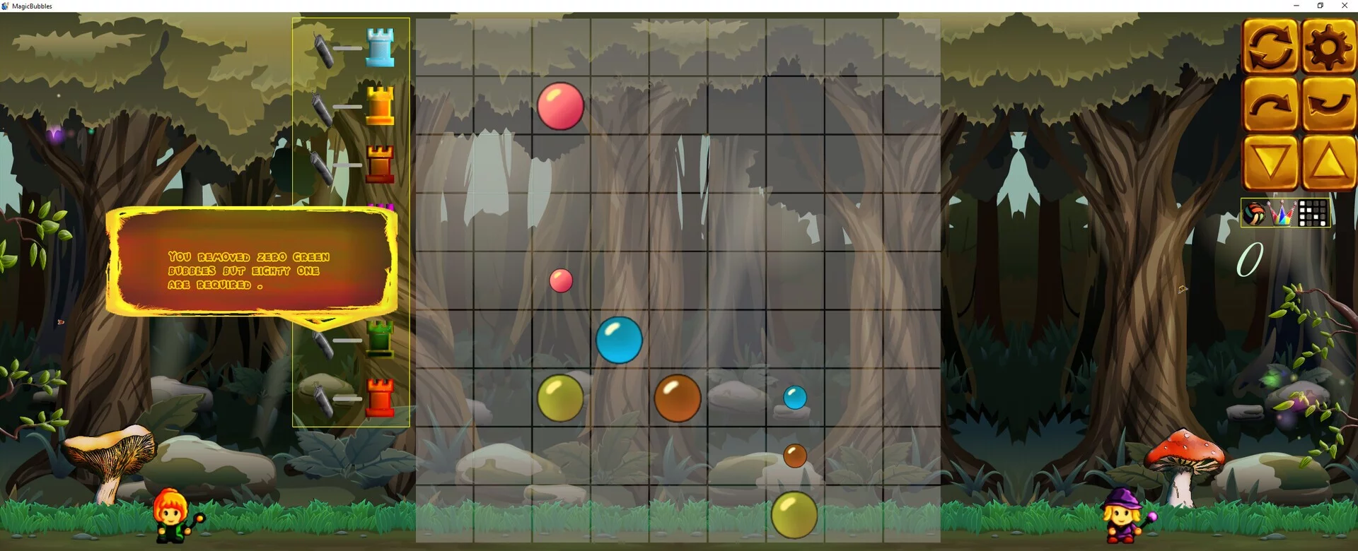 Изображение игры: Magic Bubbles