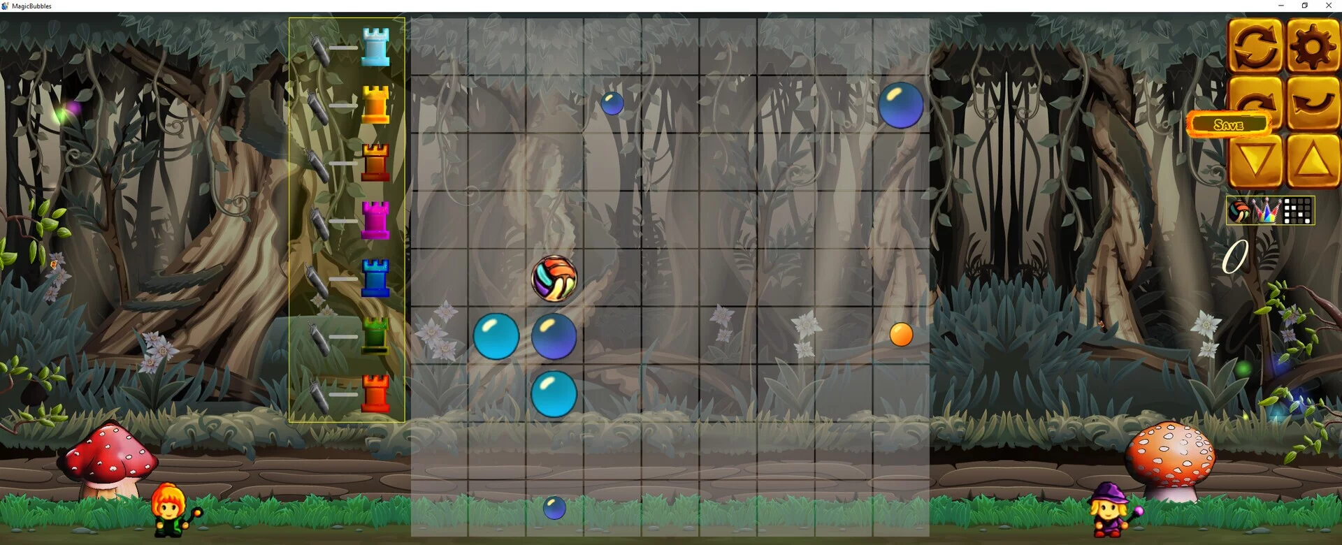 Изображение игры: Magic Bubbles