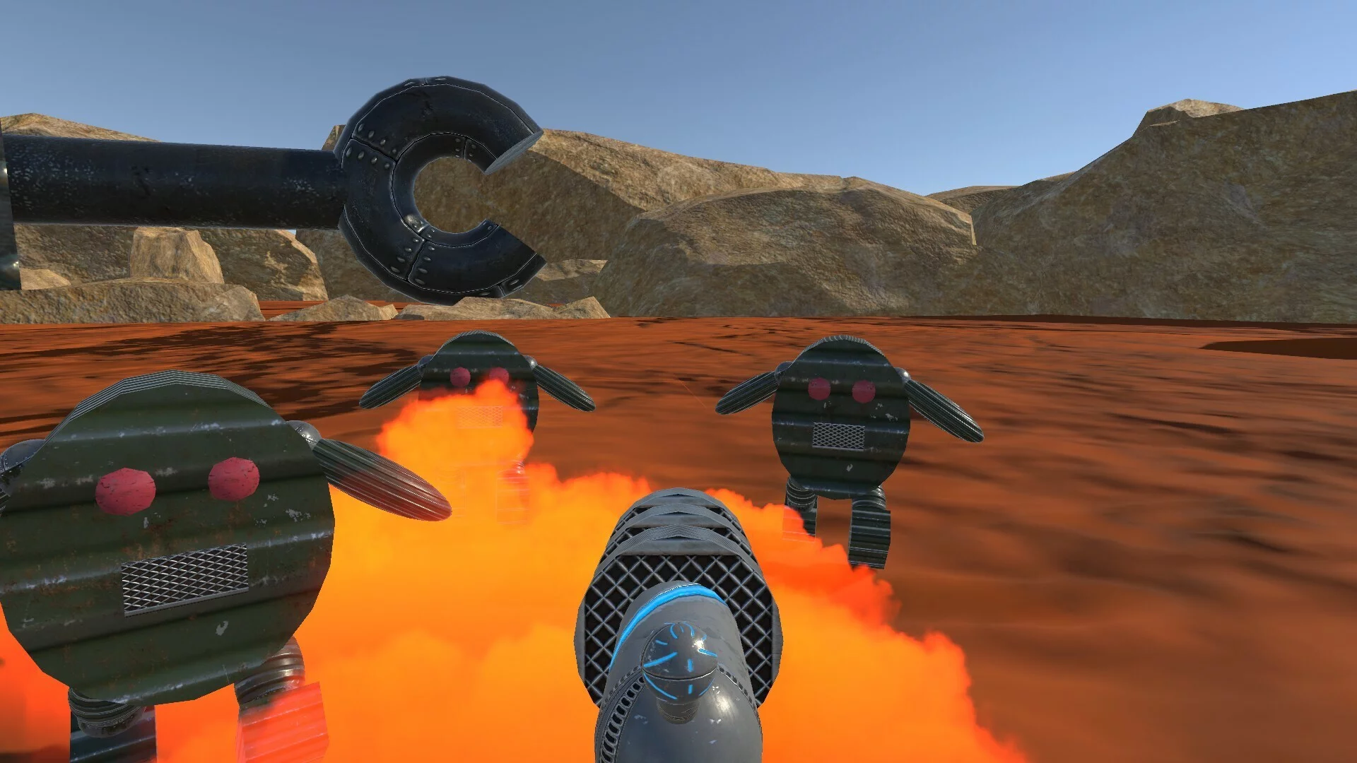 Изображение игры: Swarmed: Nuts & Bolts - Non-VR