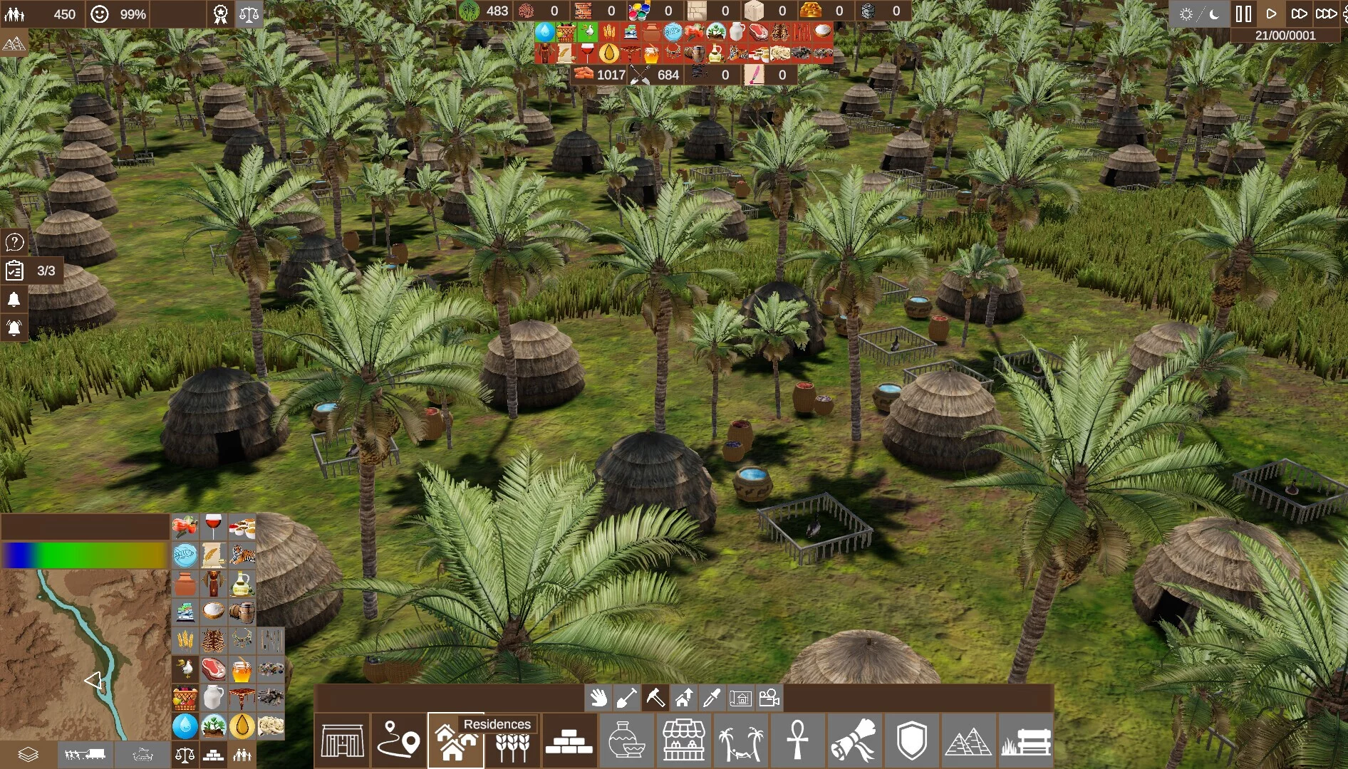 Изображение игры: Age of Pyramids