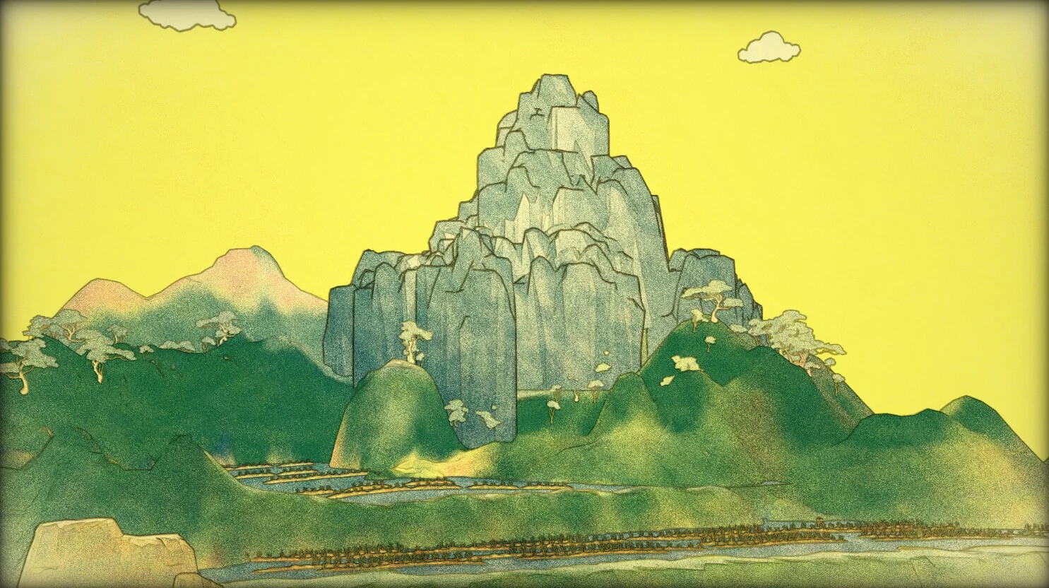 Изображение игры: The Stone Cutter and the Mountain Spirit