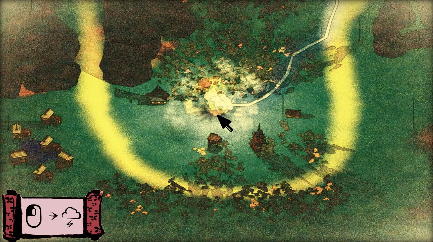 Изображение игры: The Stone Cutter and the Mountain Spirit