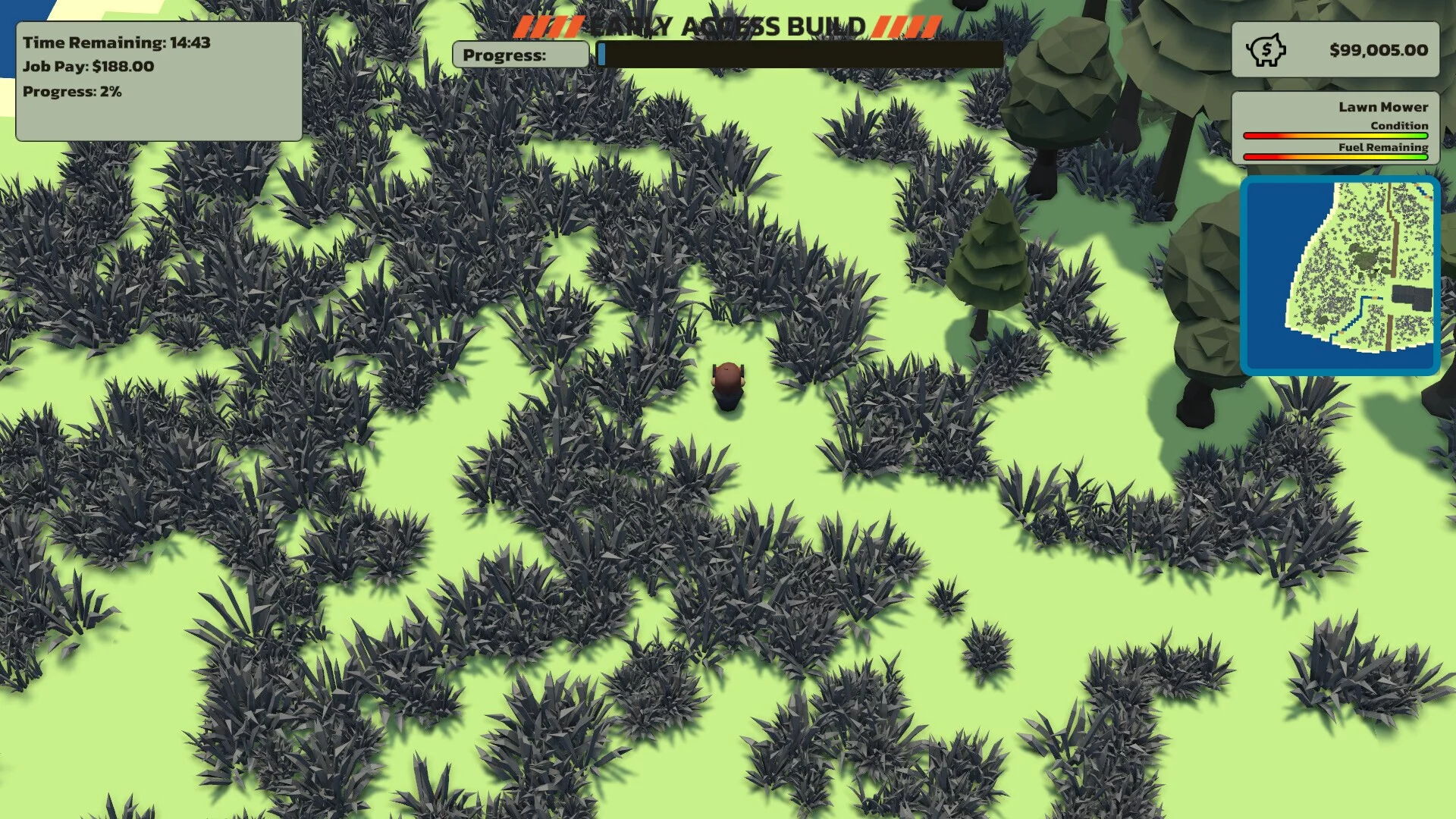 Изображение игры: I Fought the Lawn