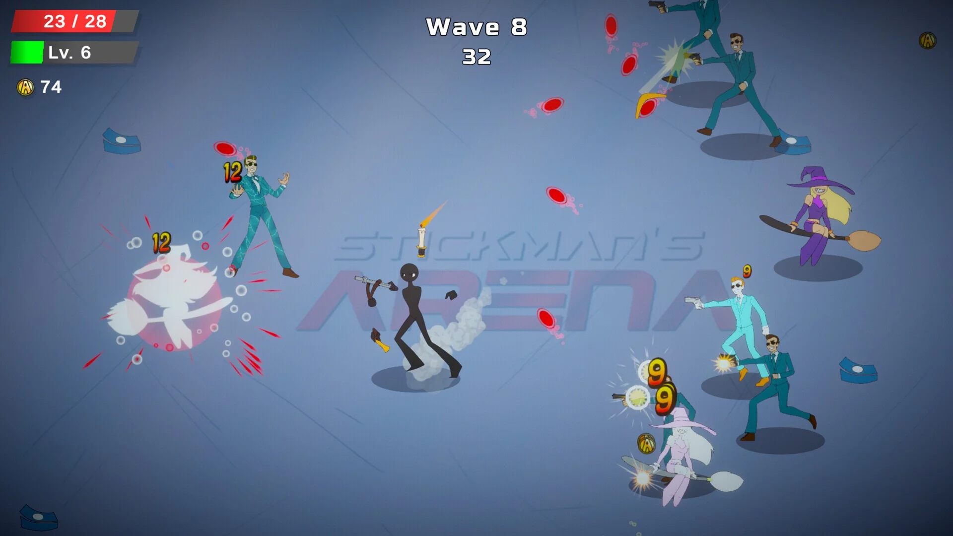 Изображение игры: Stickman's Arena