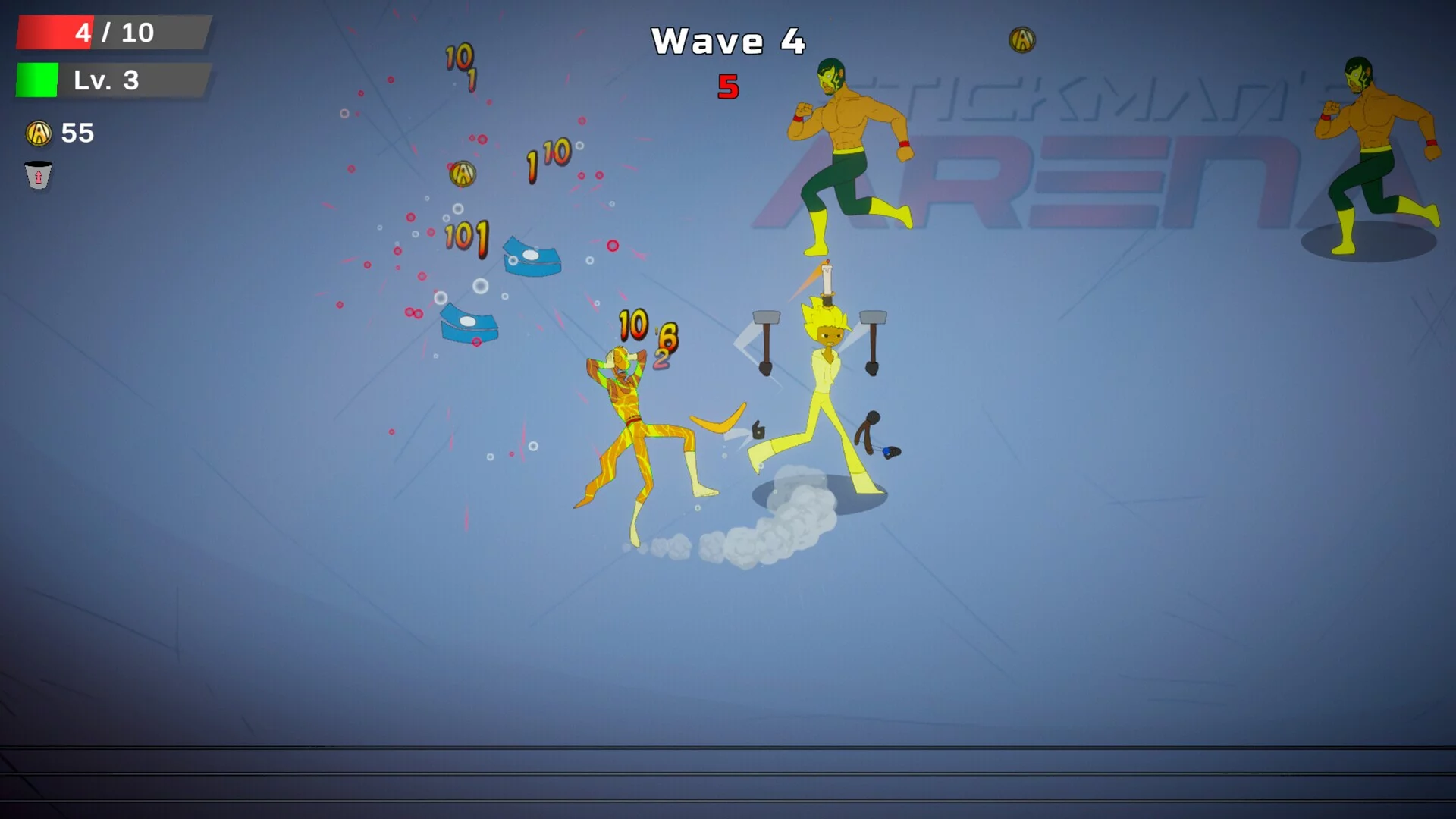 Изображение игры: Stickman's Arena