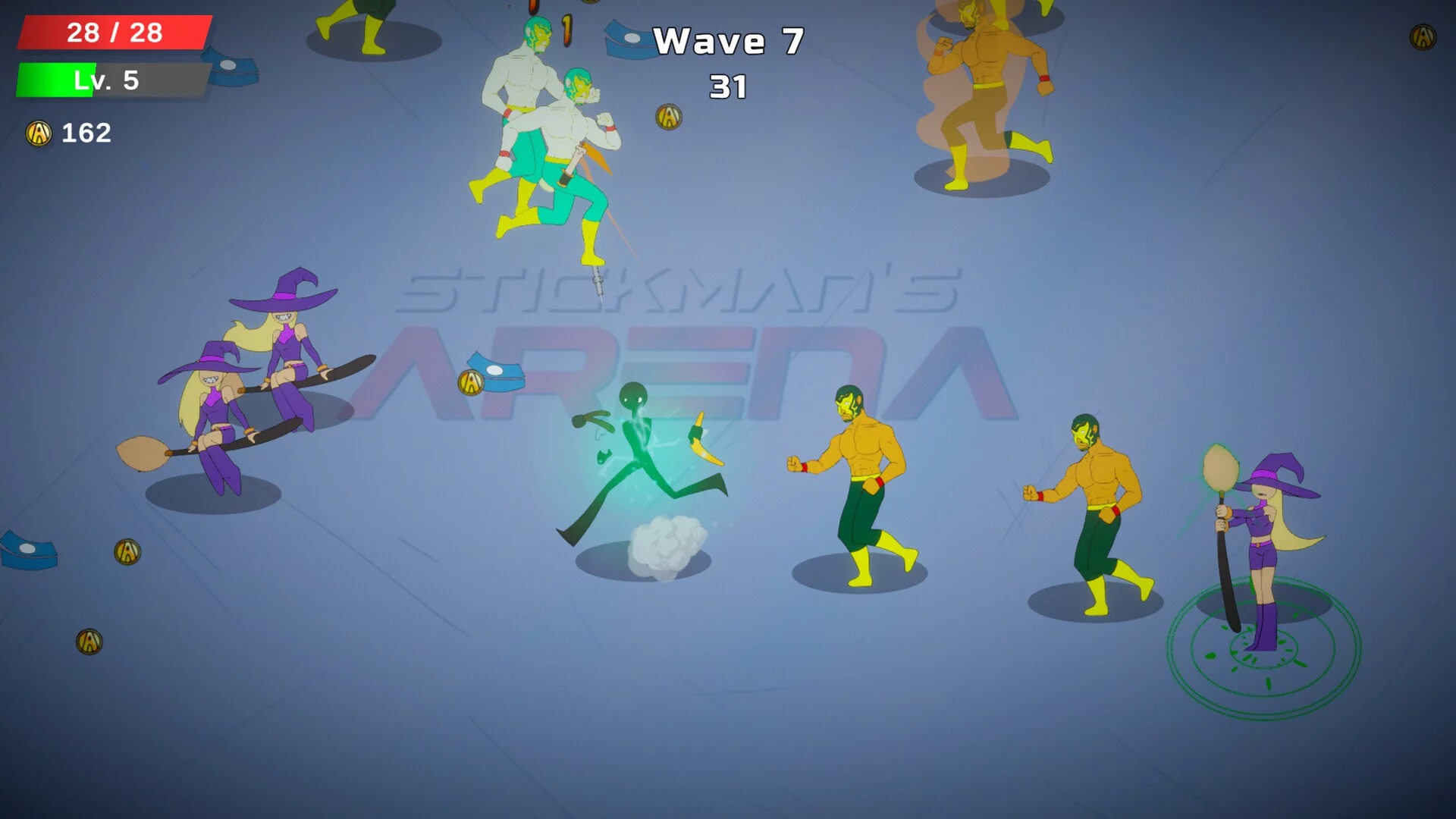Изображение игры: Stickman's Arena