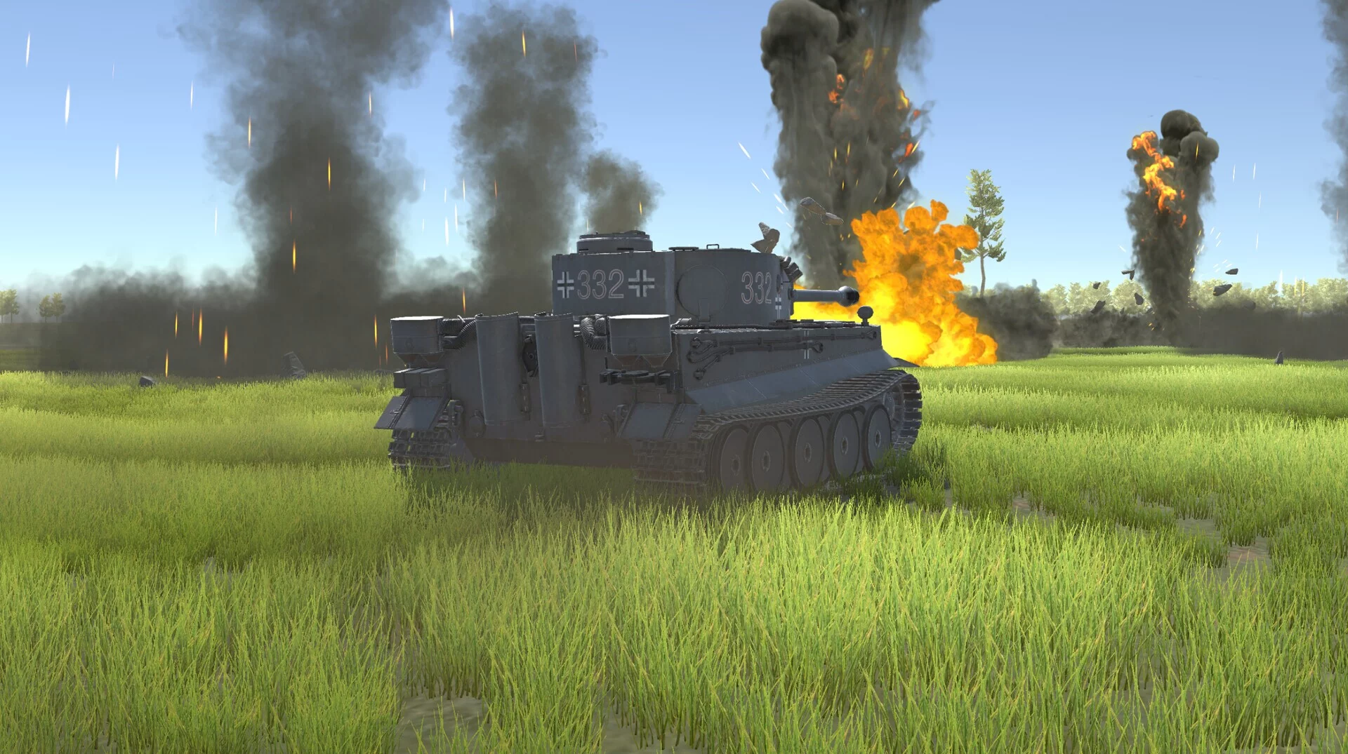 Изображение игры: WWII Tanks: Forgotten Battles