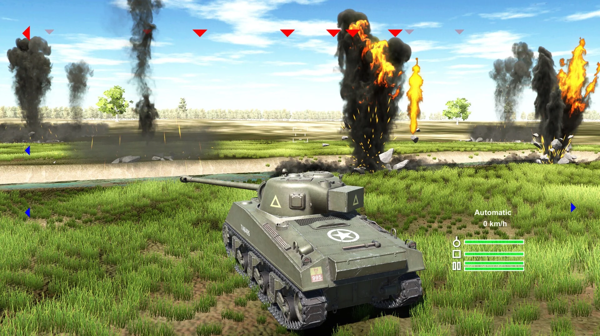 Изображение игры: WWII Tanks: Forgotten Battles