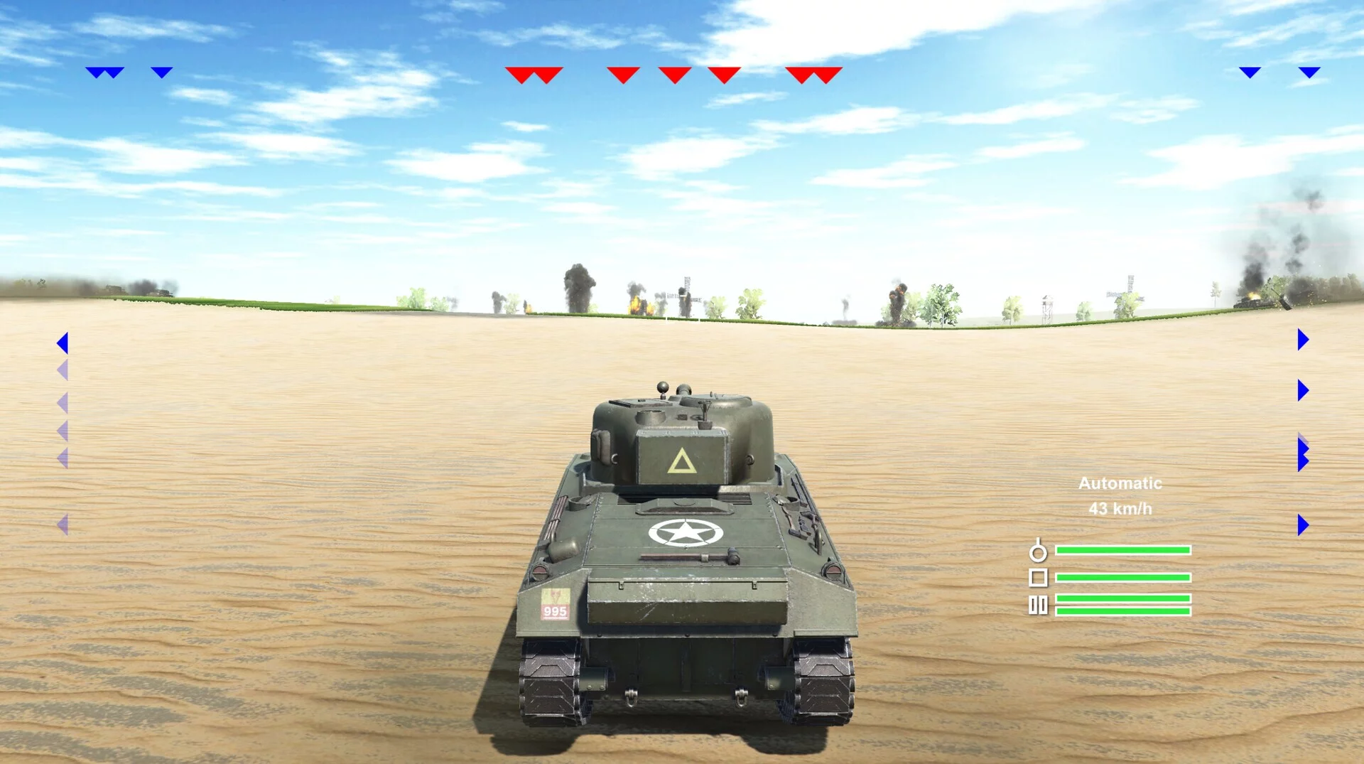 Изображение игры: WWII Tanks: Forgotten Battles