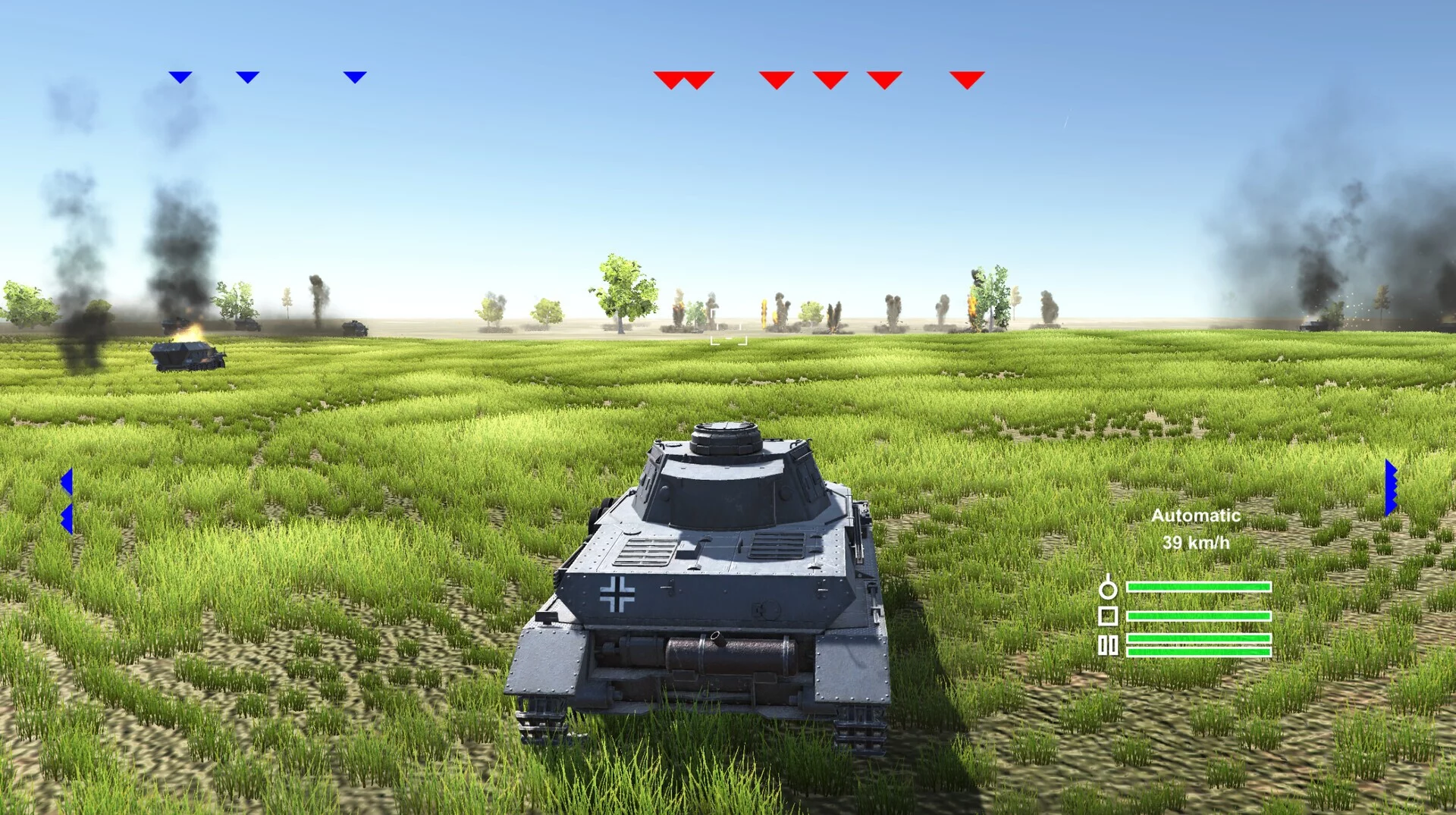 Изображение игры: WWII Tanks: Forgotten Battles